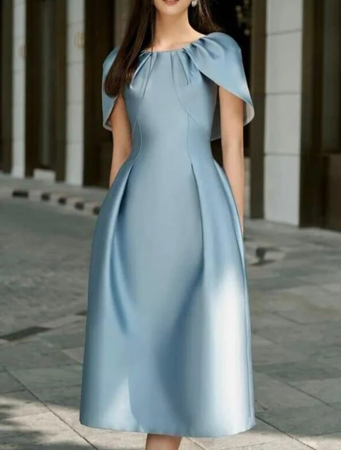 Light blue dress