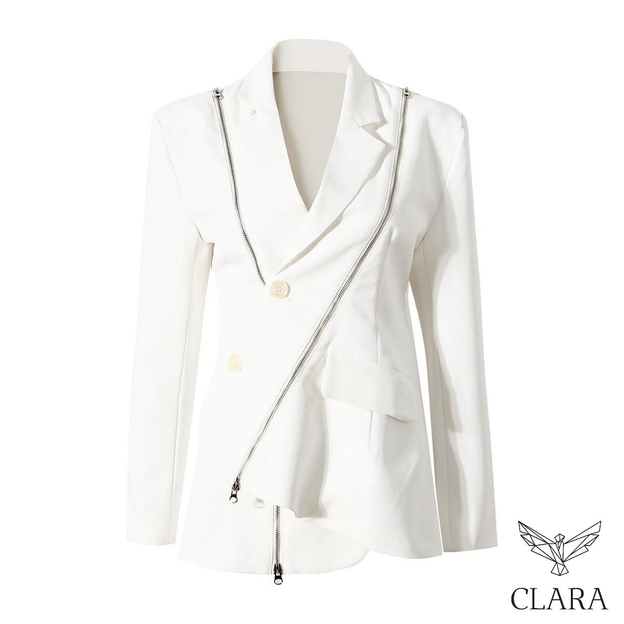 White blazer